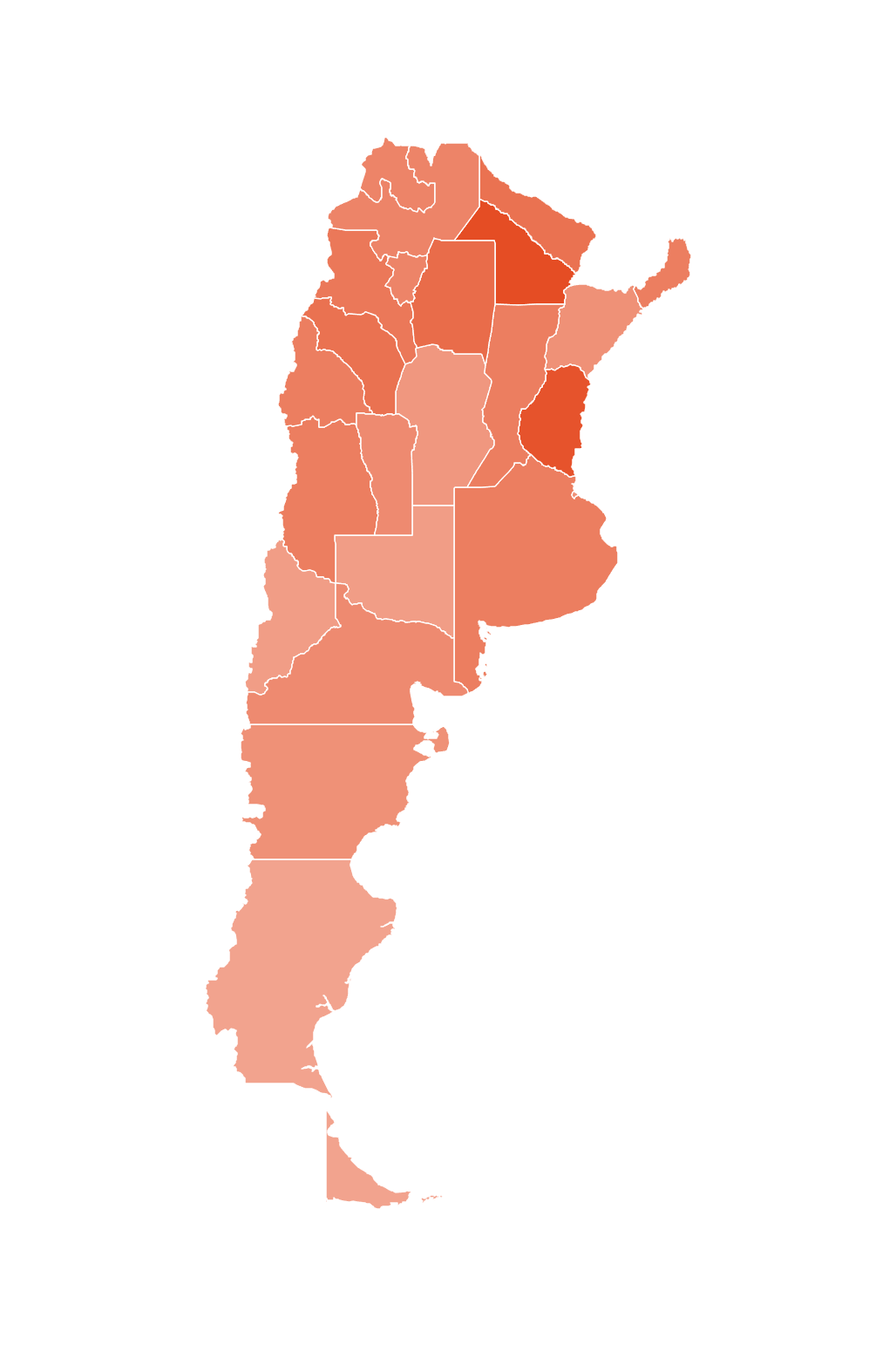 Fuente: Infobae con datos del Indec. Se miden los 31 grandes aglomerados urbanos del país